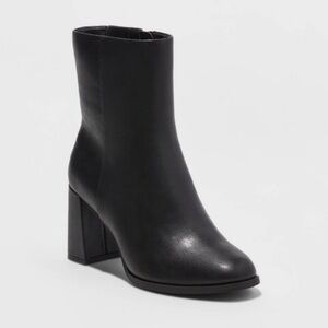 Target Black Heeled Boots